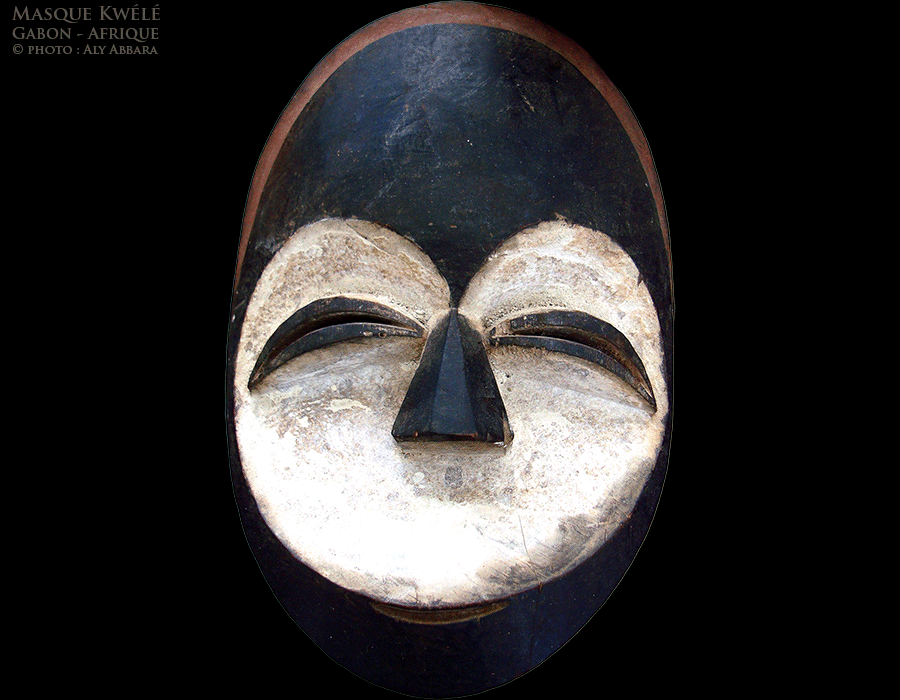 Art africain - Masques Kwélé - Gabon - Exemple 09
