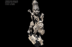 Statue d'un cavalier armé - Royaume Edo du Bénin  - Afrique