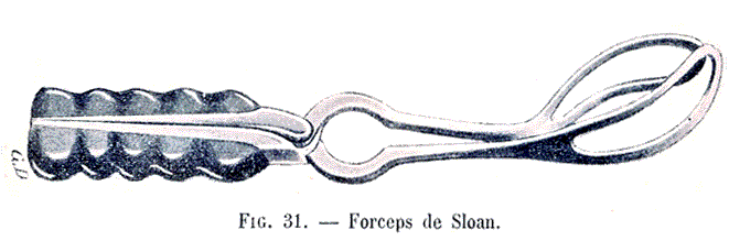 Forceps de Sloan