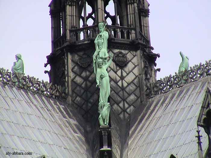 Paris ; la Cathédrale de Notre-Dame de Paris