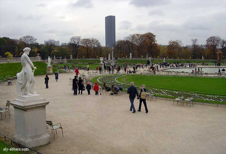 Paris : le Jardin du Palais de Luxembourg