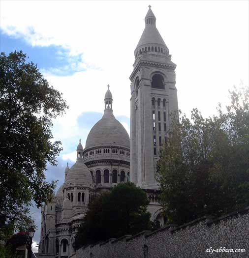 Paris : la Basilique du Sacré-Coeur ; la tour