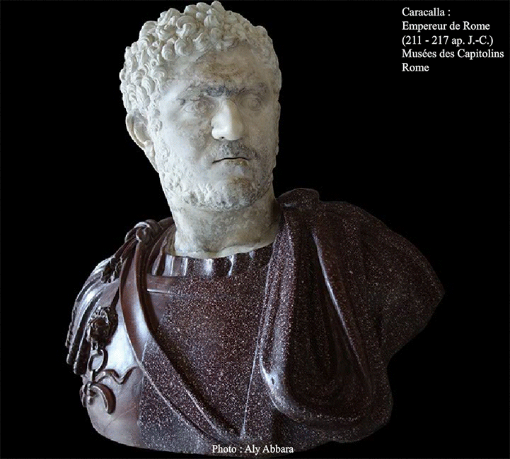 L'Empereur Romain Caracalla (211-217 ap. J.-C.)
