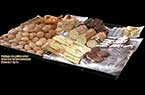 Etalage de pâtisseries syriennes et françaises- بسطة حلويات سورية وأوروبية