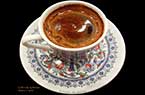 Syrie - Qahwa à la Syrienne - Café avec sa mare divinatoire -  فنجان قهوة محضر على الطريقة السورية