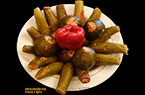 Syrie - Homs (&Eacute;mèse) - Légumes farcis : aubergines ; courgettes ; poivron rouge et poivron vert - محاشي الخضر