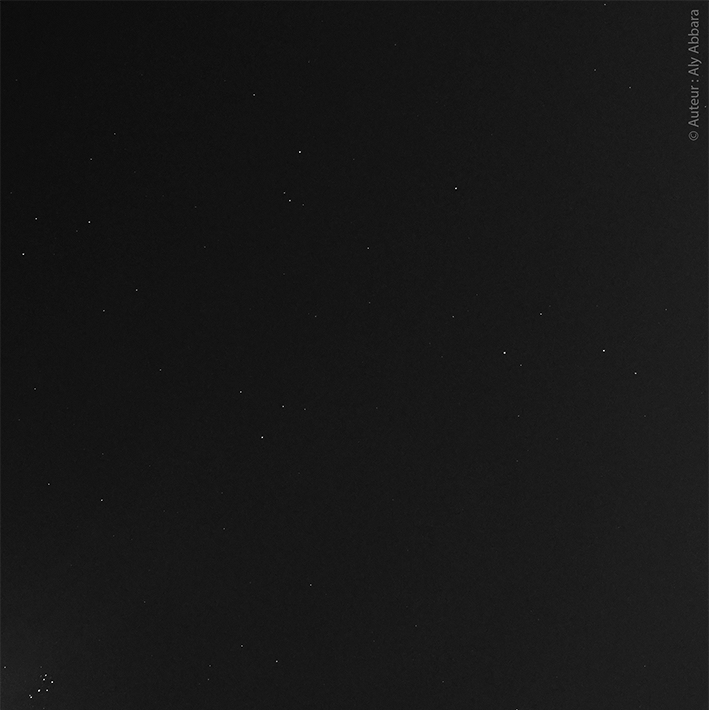 Astronomie - Constellation du Bélier (Aries) avoisinant les constellations du Triangle (Triangulum)