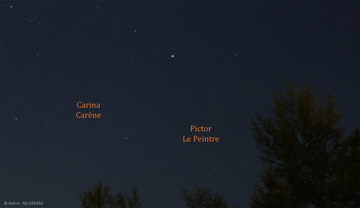 Constellation du Peintre - Pictor - (Pictoris -  Pic) - Image prise au Sud du Cambodge