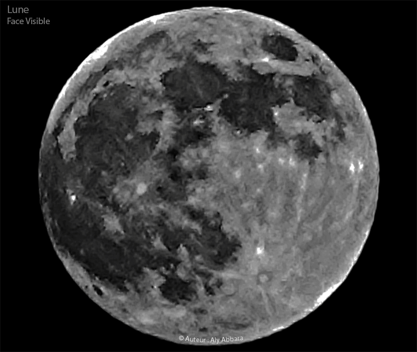 La face visible de la lune