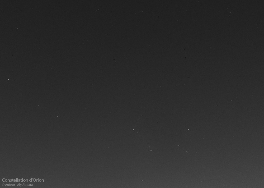Constellation d'Orion (Ori)
