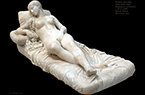 Aphrodite couchée - statue - Musée Fabre - Montpellier - France