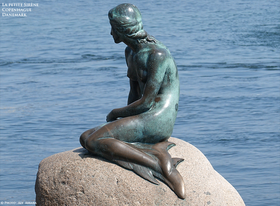 Copenhague - Danemark - La petite Sirène (Little Mermaid - Den Lille Havfrue)