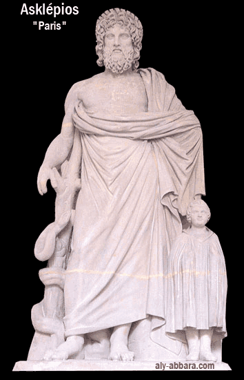 Asklépios (Asclépios) ou Esculape : Médecin et dieu de la Médecine dans la Grèce antique et chez les Romains