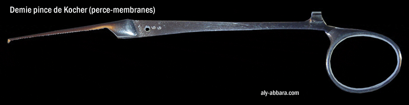 Amniotome (perce membranes amniotiques) - Placenta - Grossesse