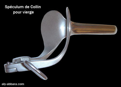 Spéculum de Collin pour vierge