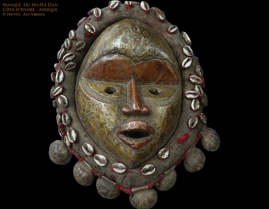 Art africain - Masque facial du peuple Dan (Yacouba) - Côte d'Ivoire - Afrique - Exemple 10