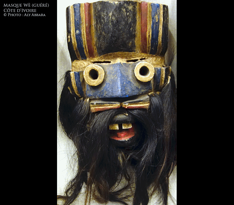 Masque Wè (Guéré) - Côte d'Ivoire