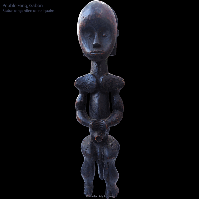 Art africain - Gardien de reliquaire - Peuple Fang - Gabon - Exemple 01