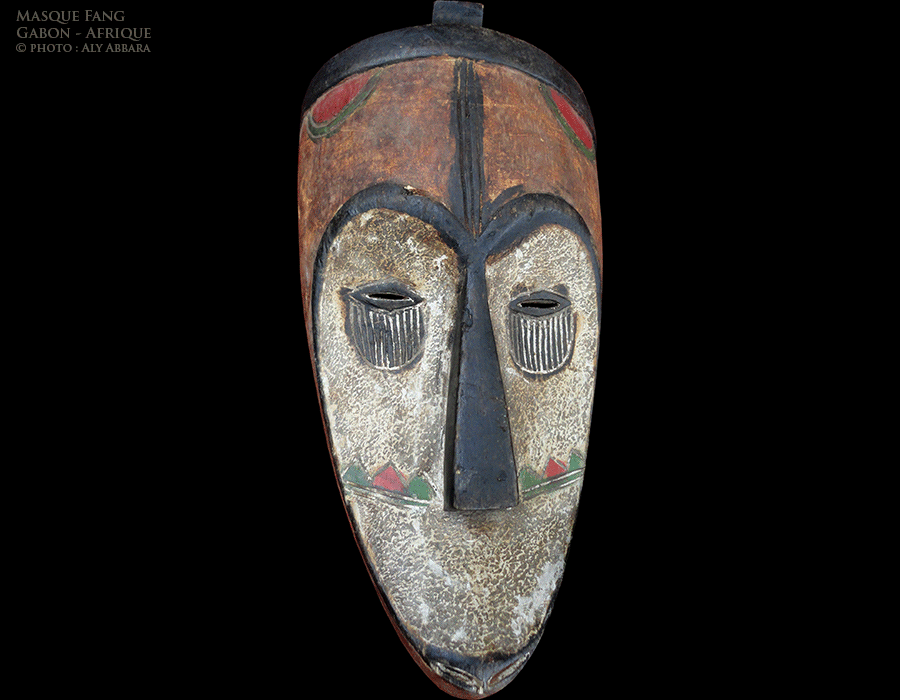 Art africain - Masque Fang -13- Gabon