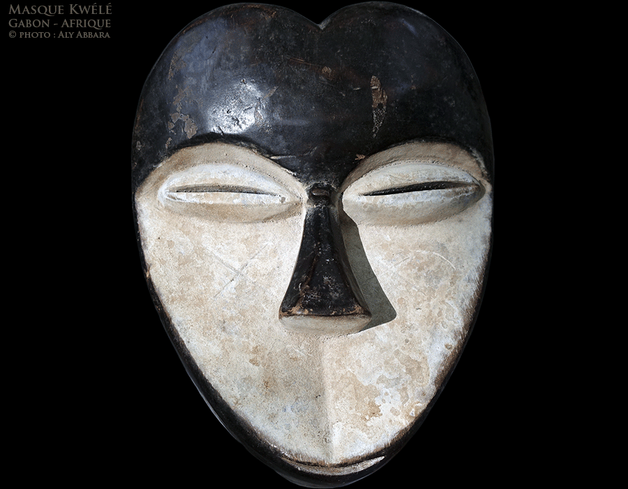 Art africain - Masques Kwélé - Gabon - Exemple 03
