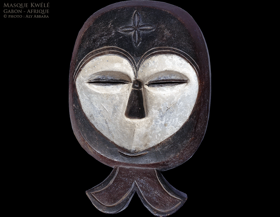 Art africain - Masques Kwélé - Gabon - Exemple 04