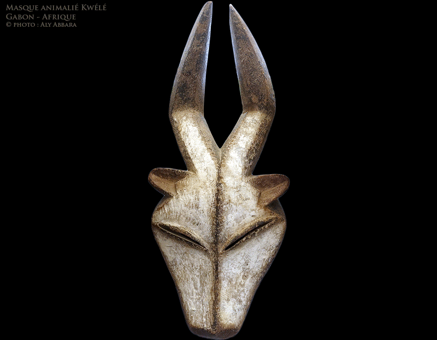 Art africain - Masques Kwélé animalier - Gabon - Exemple 07