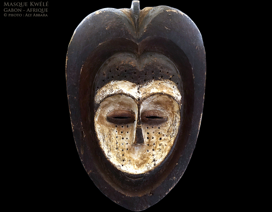 Art africain - Masques Kwélé - Gabon - Exemple 10