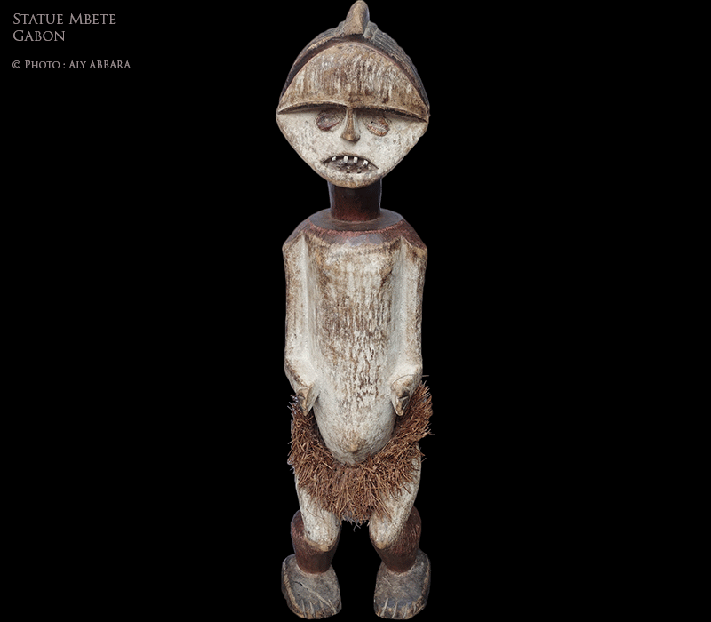 Art africain - Statue Mbete (ou Ambété) fétiche - Gabon - Exemple 01