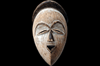 Masque produit par le peuple Tsogho  - Gabon - Afrique