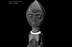 Buste et tête d'une figurine féminine Ashanti  - Ghana - Afrique