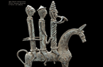Les trois musiciens sur un cheval - Peuple Bamana (ou Bambara) - Mali