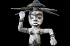 Cimier de masque de la société Eket - Peuple IBIBIO - Niger