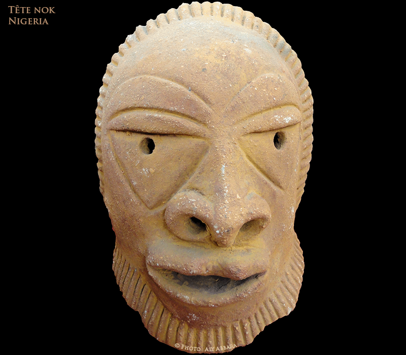 Statue du peuple Nok - Tête - Nigeria