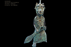 Statue d'un guerrier armé - Royaume Edo du Bénin - Royaume Edo du Bénin - Afrique