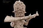 Statue d'un musicien - Royaume Edo du Bénin  - Afrique