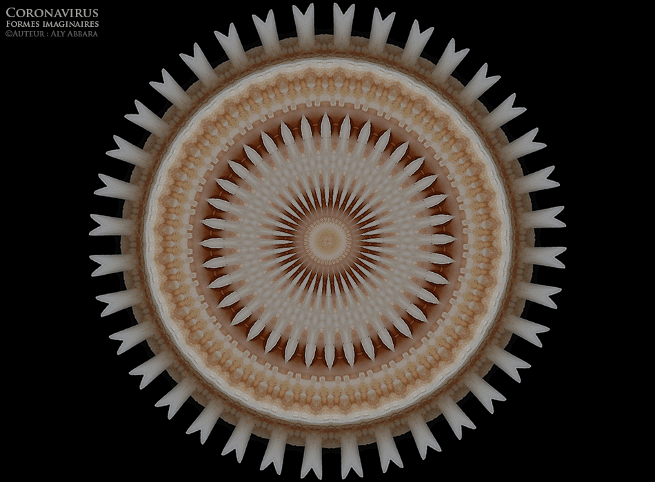 Coronavirus - formes imaginaires
