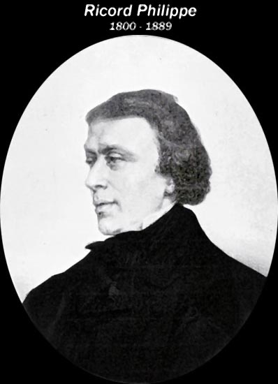 Ricord Philippe  1800 - 1889 Médecin auteur du livre "Traité complet de maladies vénériennes