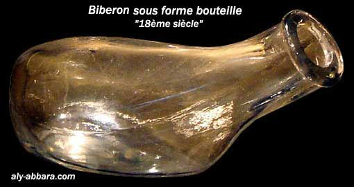 Biberon sous forme de bouteille