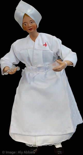 Infirmière d'autrefois - Provence - France