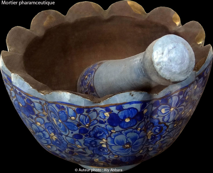 Mortierde préparations pharmaceutiques en cramique