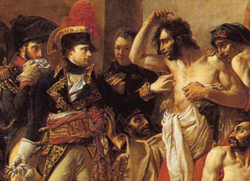 Bonaparte et l&amp;#39;épidémie de la peste à Jaffa - 1799 - الطاعون - يافا