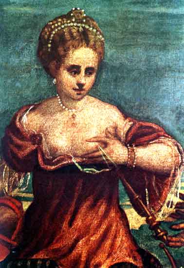 La Foi ou la Fortune (détail) LE TINTORET