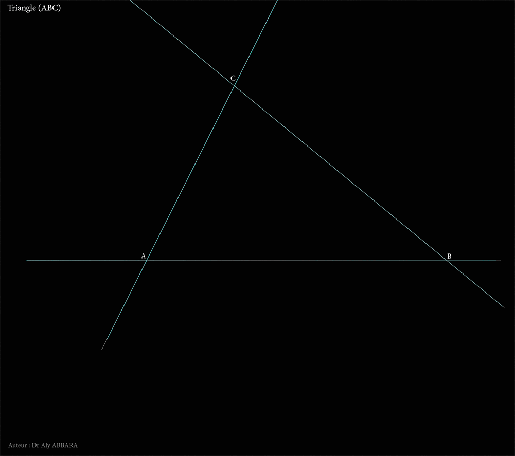 Premier point de Brocard d'un triangle ABC