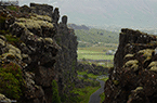 Islande (Iceland) - Faille Almannagjá - Parc national du Parlement þingvellir - Thingvellir