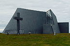 Islande (Iceland) nord - Blönduóskirkja ou &Eacute;glise de Blönduós