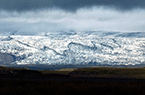 Islande (Iceland) - Hoffellsjökull une des langues sud-orientales du grand glacier Vatnajökull