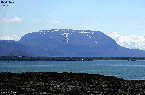 Islande (Iceland) - Montagne Bláfjall ou Montagne bleue sur la rive orientale du lac Mývatn