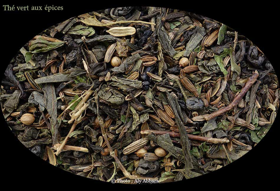 Thé vert roulé