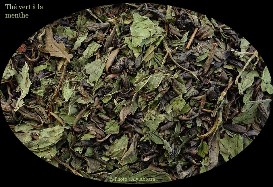 Thé vert roulé