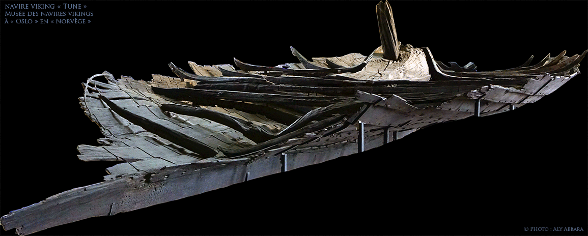 Norvège (Norway) Oslo - Le navire viking Tune - Kulturhistorisk Museum - Universitetet I